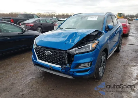 2020 Hyundai Tucson Sport z USA, uszkodzony, nr VIN KM8J3CAL9LU171327